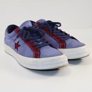 Converse One Star OX Deep Periwinkle‎ Rhododendron Suede Men’s 11